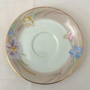 Set of 10 Identical Vintage Mikasa Charisma Round Flower Saucer Plate 5 3/4"